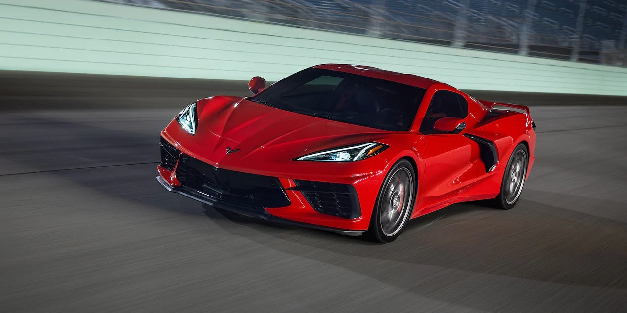 Red 2021 Corvette Stingray