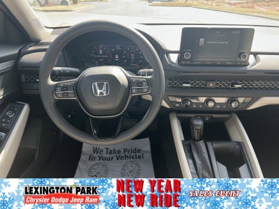 2025 Honda Accord Sedan SE