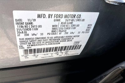 2020 Ford Explorer XLT