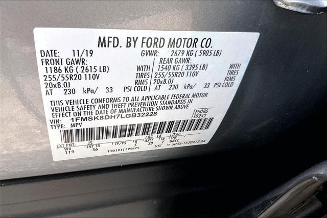2020 Ford Explorer XLT
