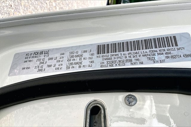 2019 RAM 3500 Longhorn