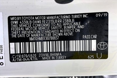 2019 Toyota C-HR Base