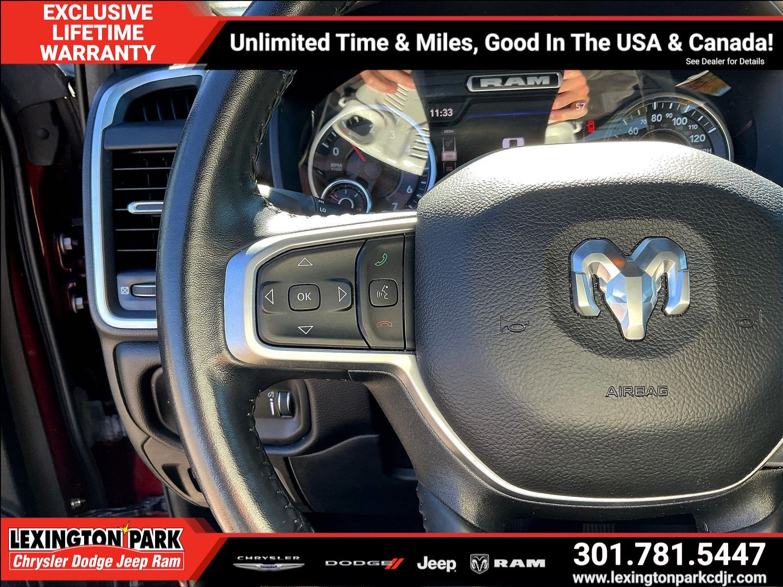 2022 RAM 1500 Big Horn Crew Cab 4x4 5'7' Box
