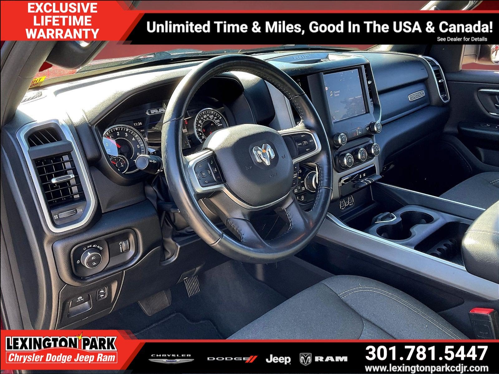 2022 RAM 1500 Big Horn Crew Cab 4x4 5'7' Box