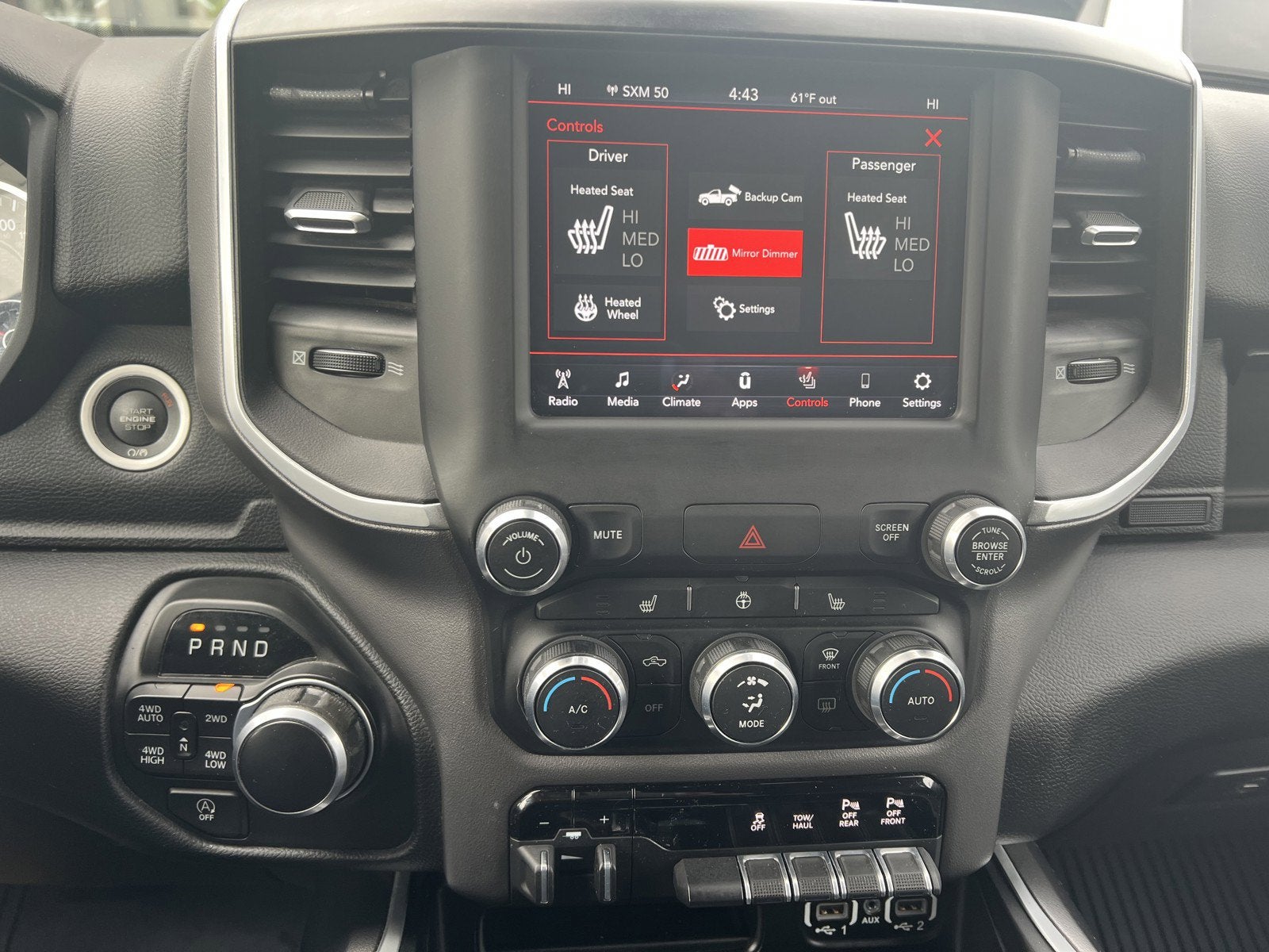 2021 RAM 1500 Big Horn Crew Cab 4x4 5'7' Box