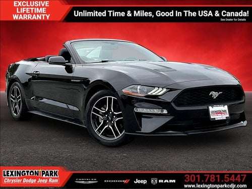 2020 Ford Mustang EcoBoost Convertible