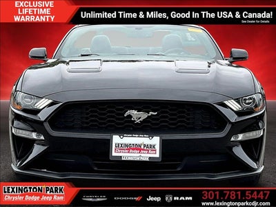 2020 Ford Mustang EcoBoost Convertible