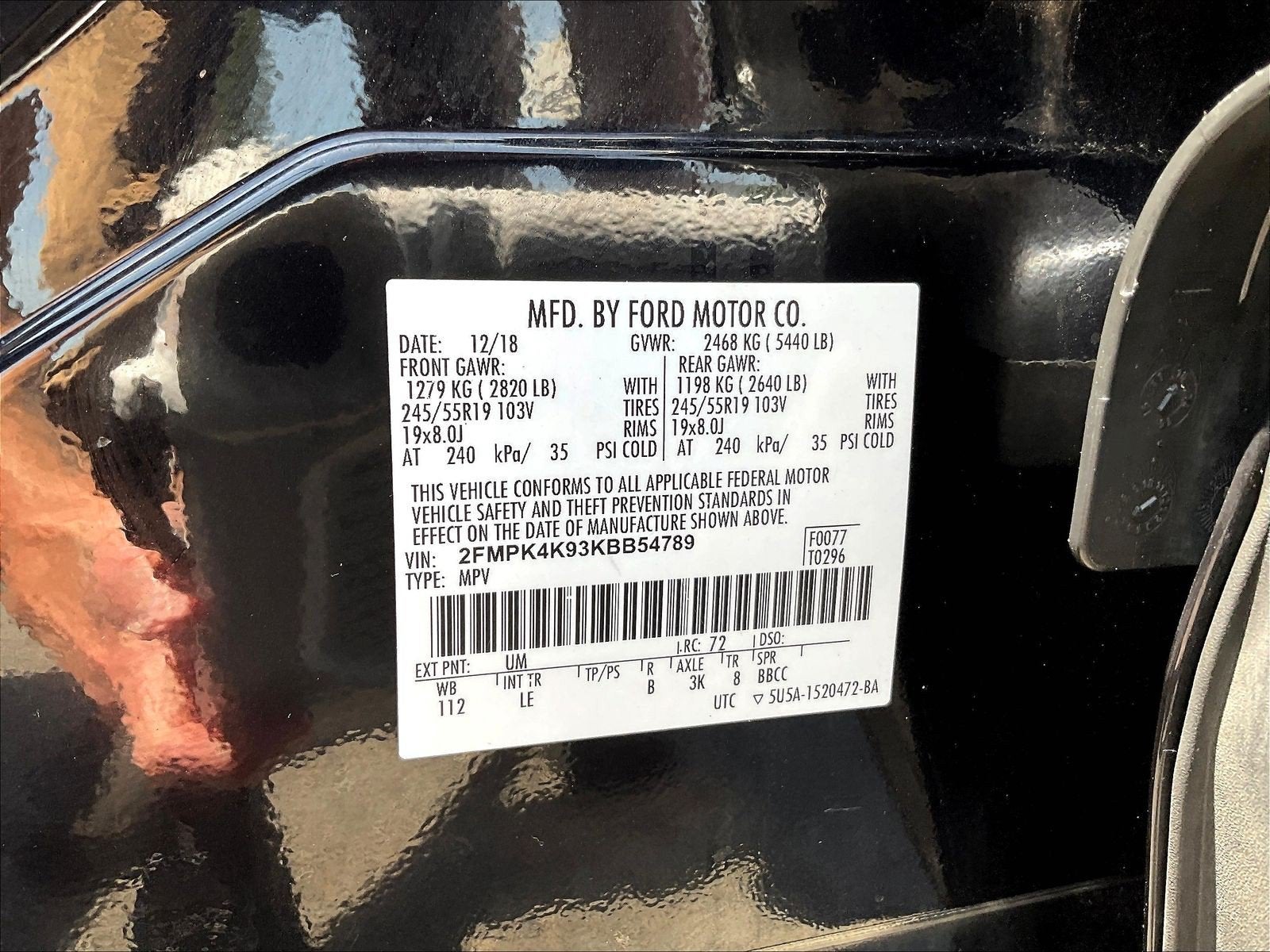 2019 Ford Edge Titanium
