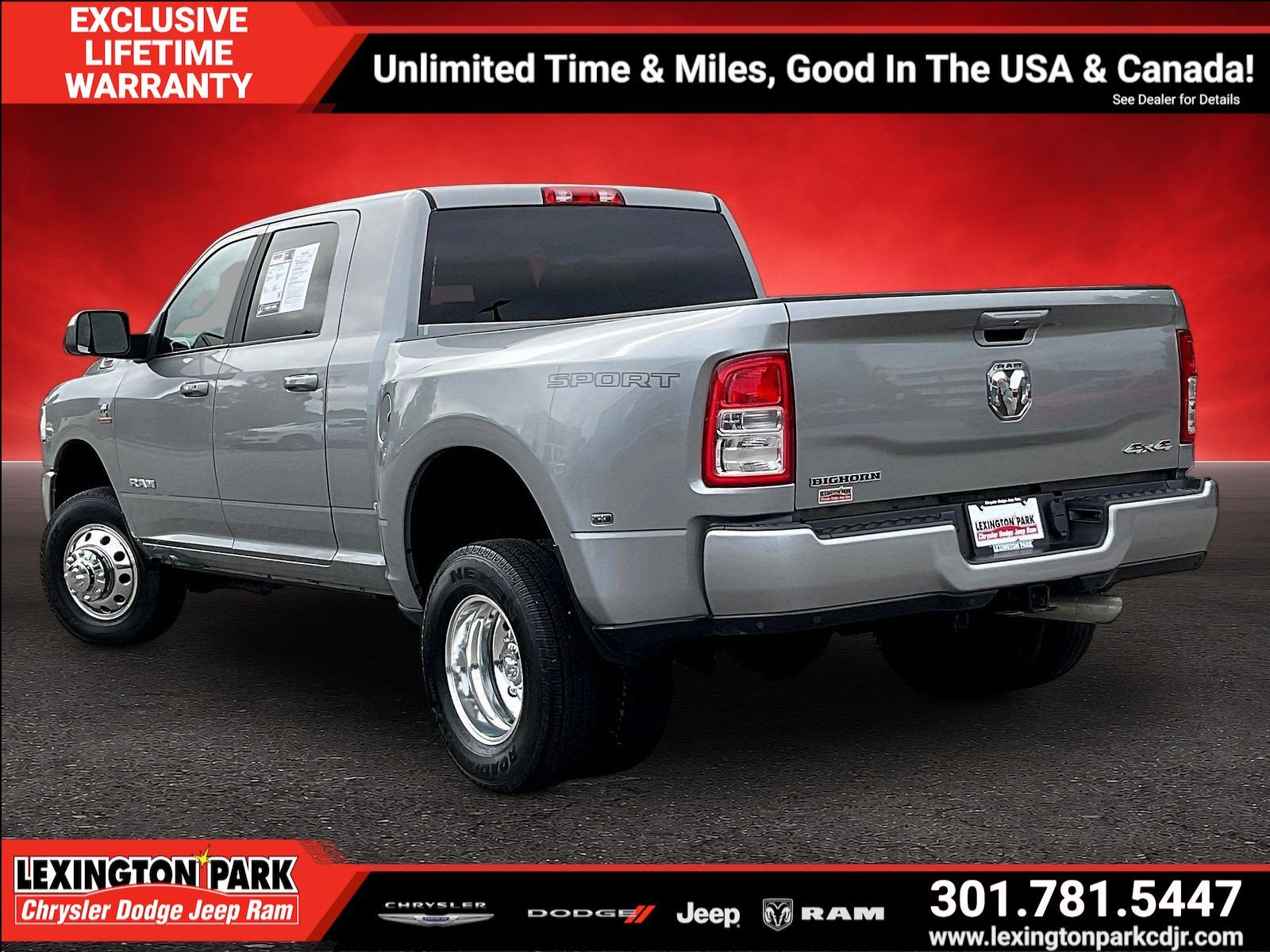 2022 RAM 3500 Big Horn Mega Cab 4x4 6'4' Box