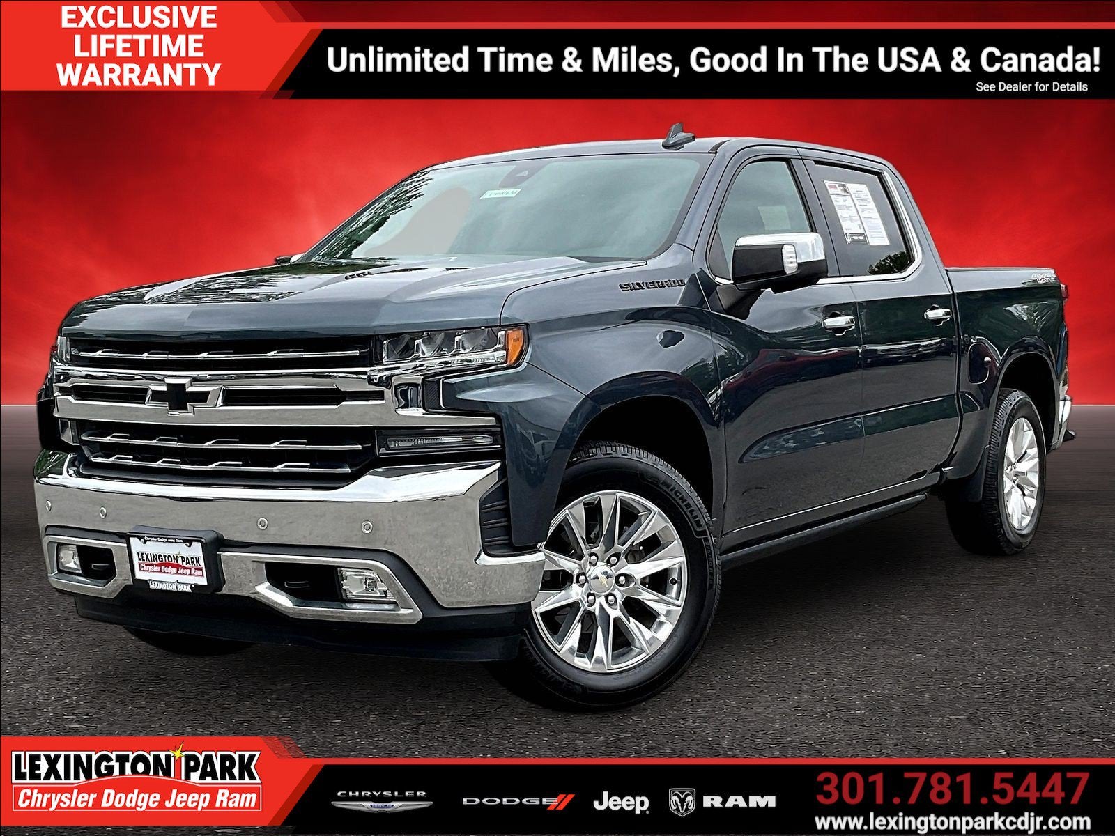 2020 Chevrolet Silverado 1500 4WD Crew Cab Short Bed LTZ