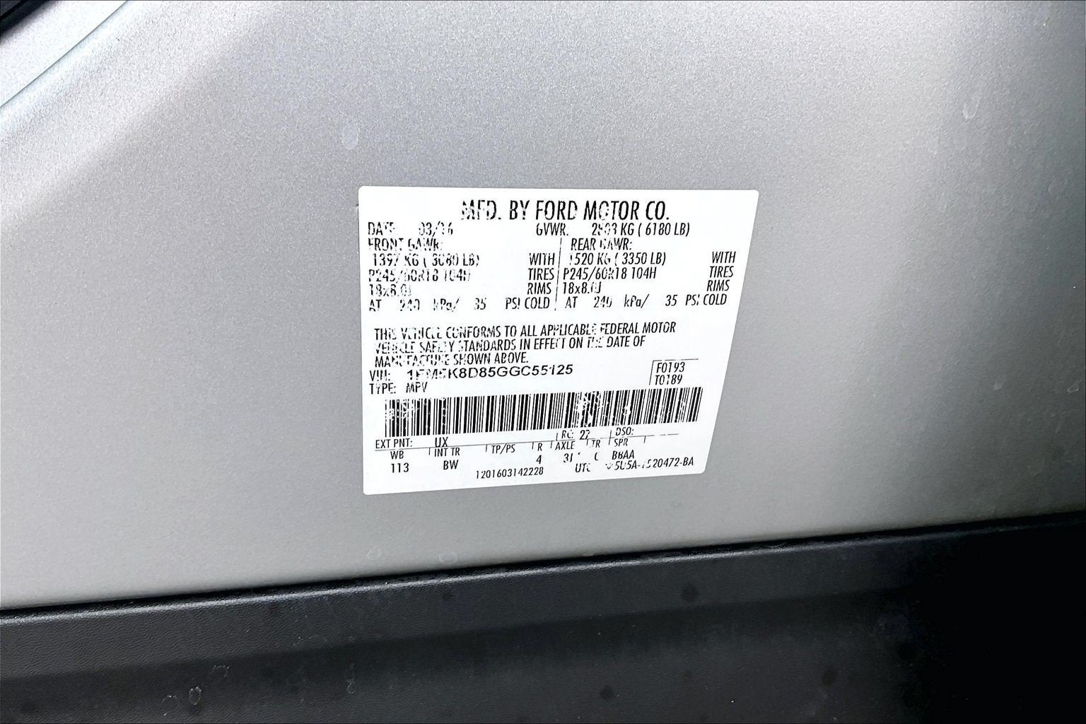 2016 Ford Explorer XLT