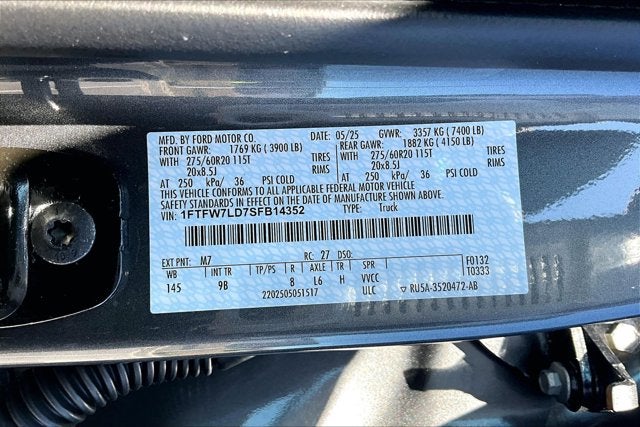 2025 Ford F-150 Platinum