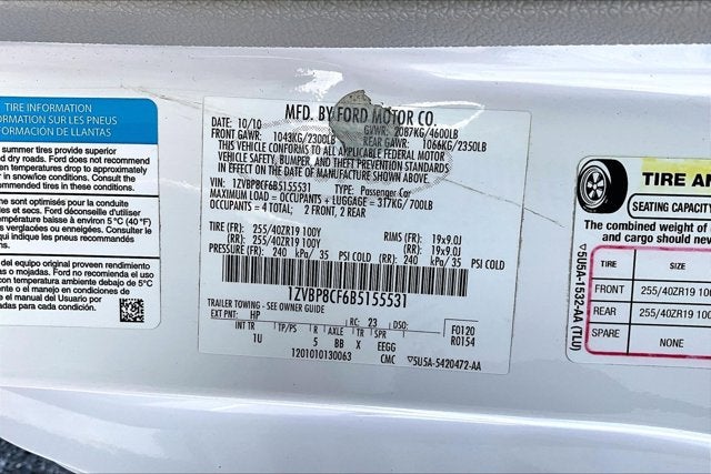 2011 Ford Mustang GT