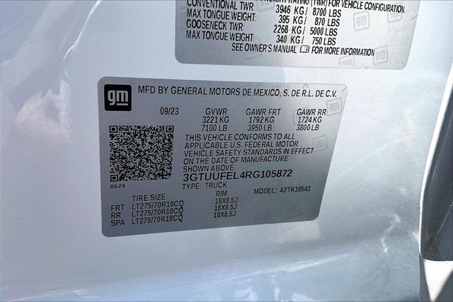 2024 GMC Sierra 1500 AT4X