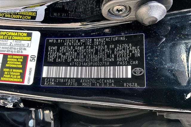 2023 Toyota Camry Hybrid LE