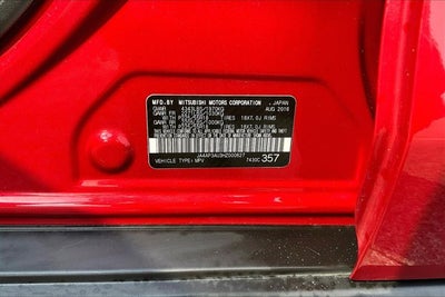 2017 Mitsubishi Outlander Sport ES 2.0