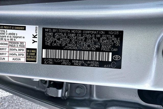 2024 Toyota Prius Base