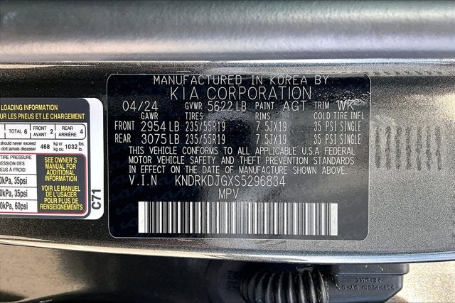 2025 Kia Sorento Hybrid SX Prestige