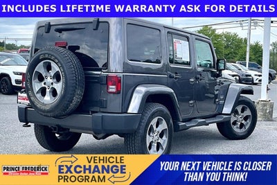2017 Jeep Wrangler Unlimited Sahara 4x4