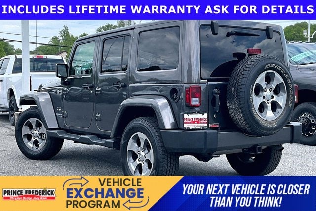 2017 Jeep Wrangler Unlimited Sahara 4x4