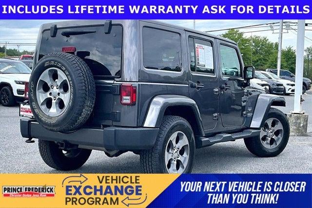 2017 Jeep Wrangler Unlimited Sahara 4x4