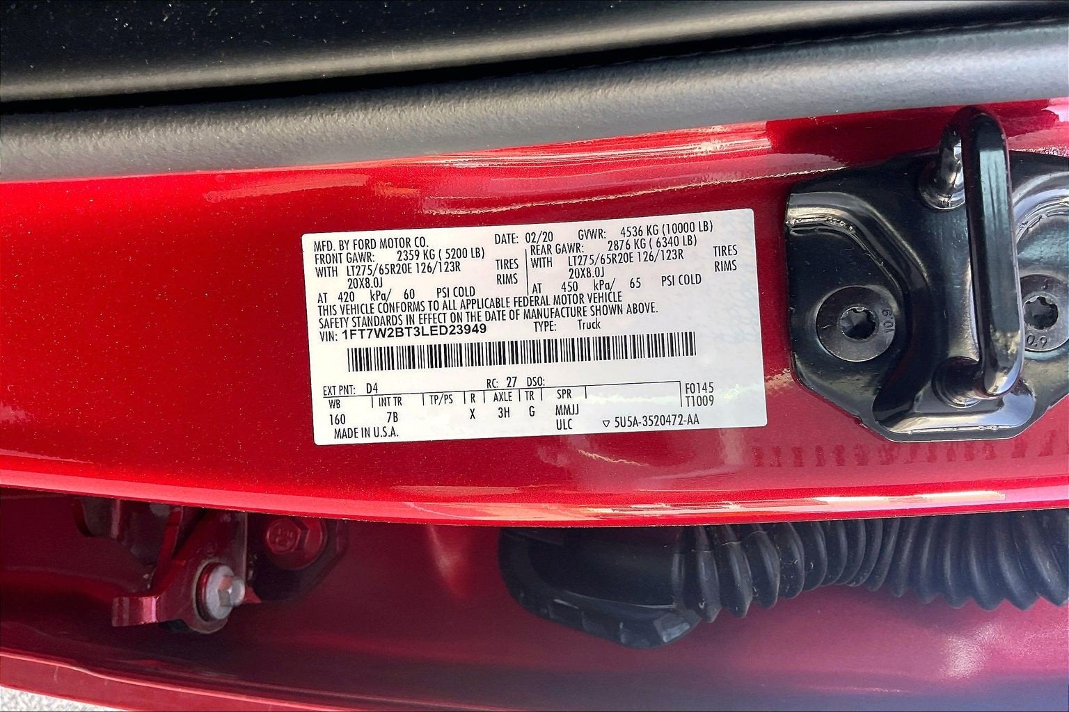 2020 Ford Super Duty F-250 SRW Platinum