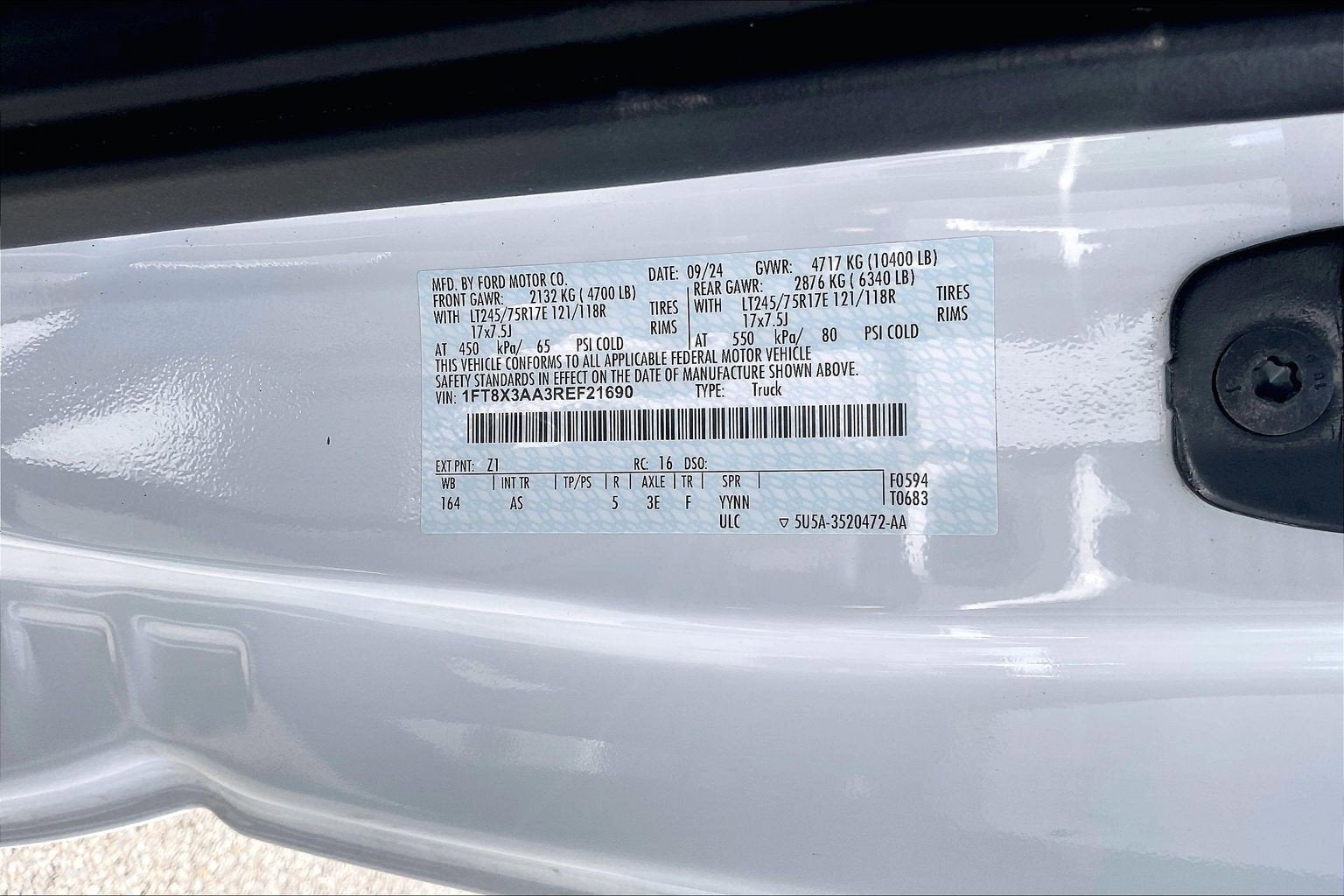 2024 Ford Super Duty F-350 SRW XL