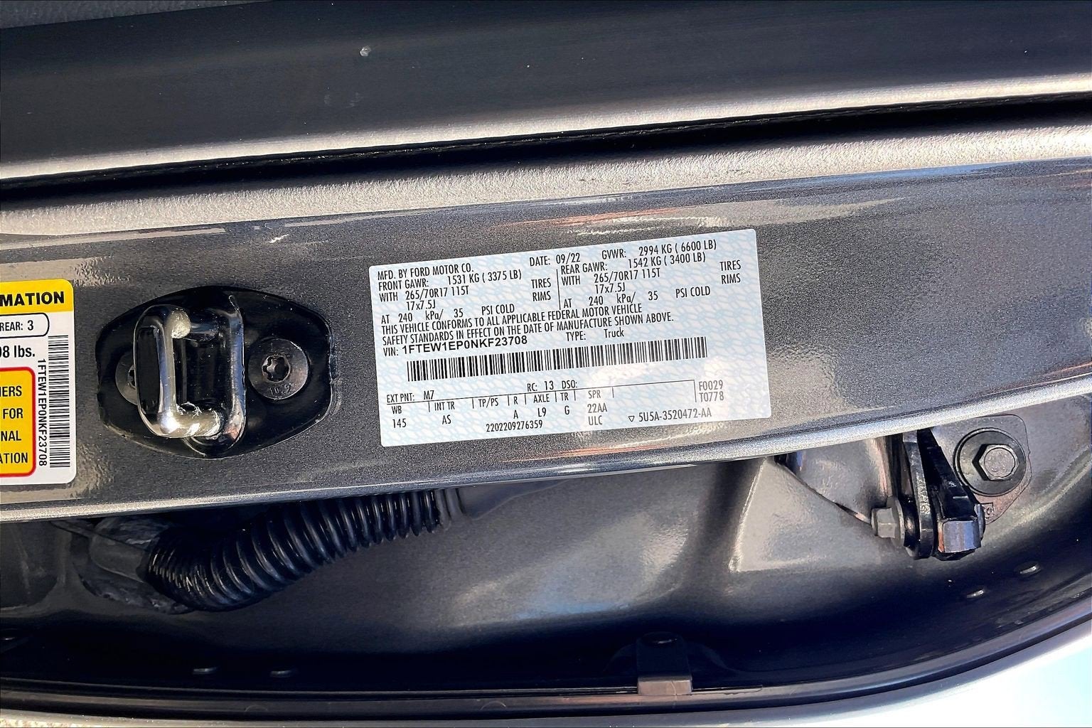 2022 Ford F-150 4WD