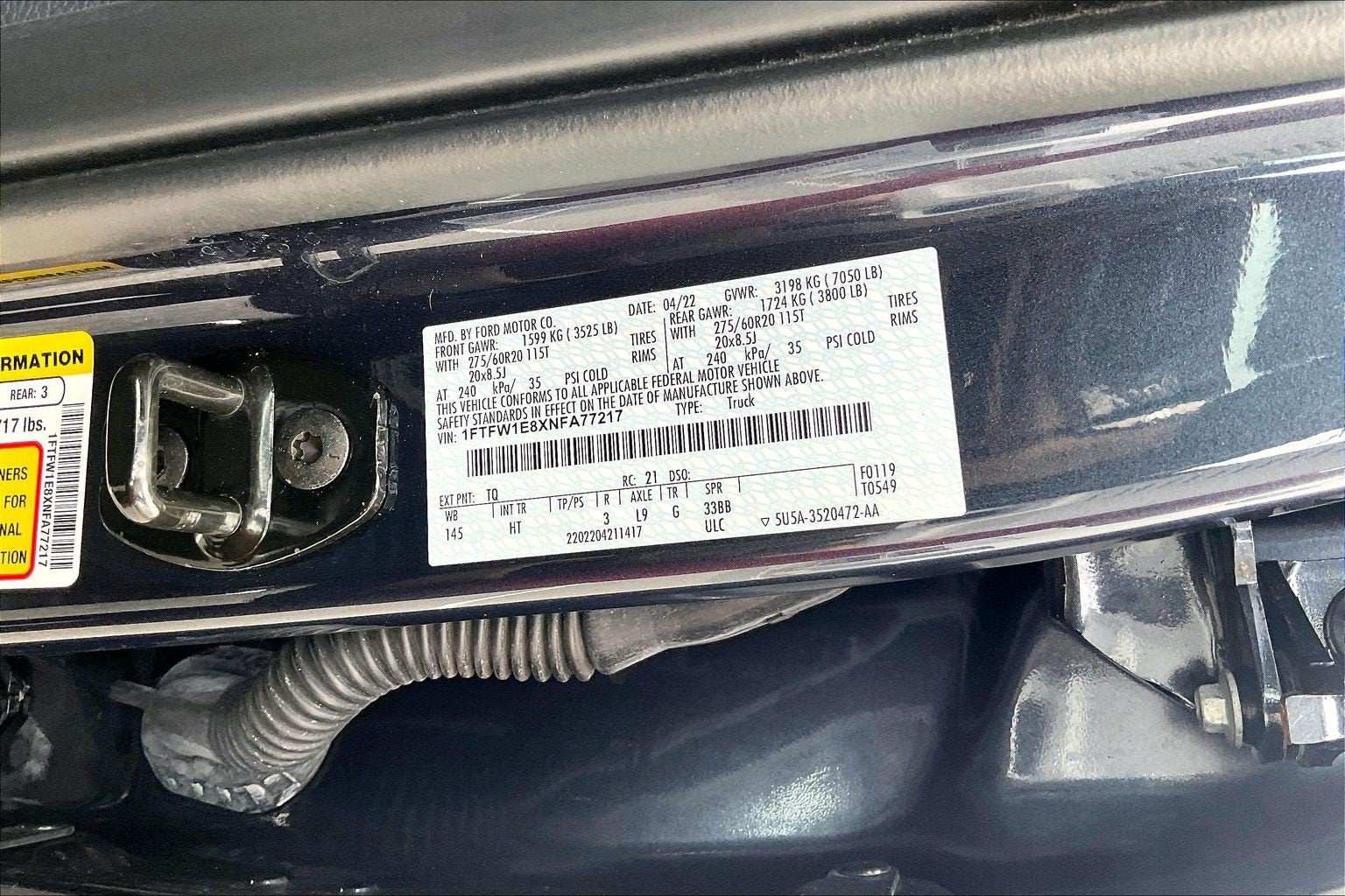 2022 Ford F-150 LARIAT