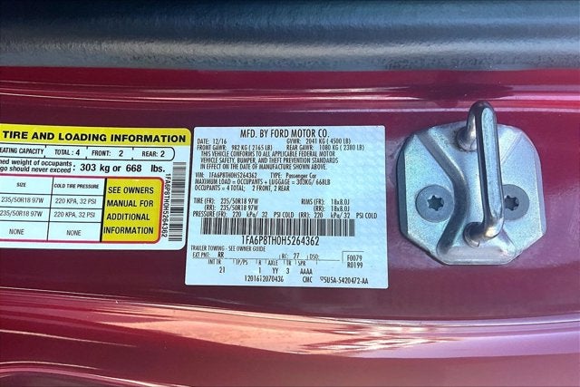 2017 Ford Mustang EcoBoost