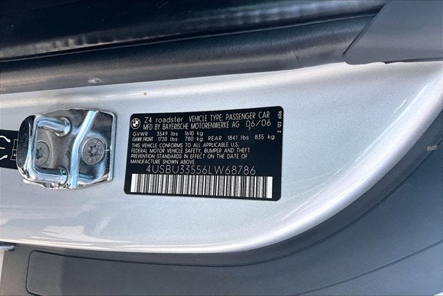 2006 BMW Z4 3.0i