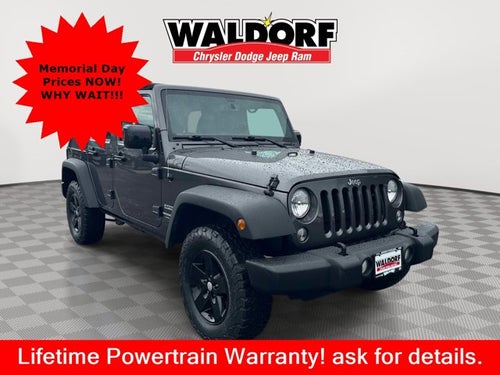 2018 Jeep Wrangler JK Unlimited Sport S 4x4