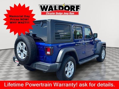 2018 Jeep Wrangler Unlimited Sport S 4x4