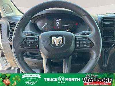 2024 RAM ProMaster 2500 Cargo Van Tradesman High Roof 159' WB w/Pass Seat