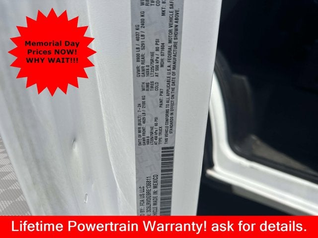 2024 RAM ProMaster 2500 Cargo Van Tradesman High Roof 159' WB w/Pass Seat