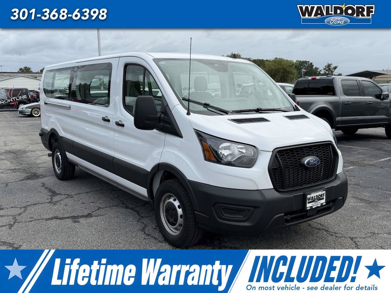 2024 Ford Transit Cargo Van T-350 130" Low Rf 9500 GVWR RWD