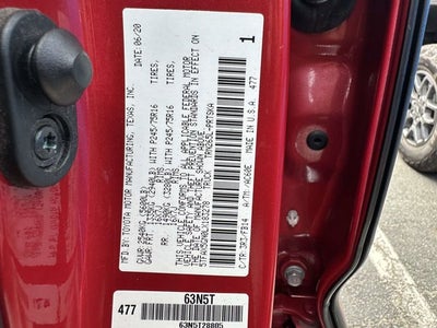 2020 Toyota Tacoma 2WD Base