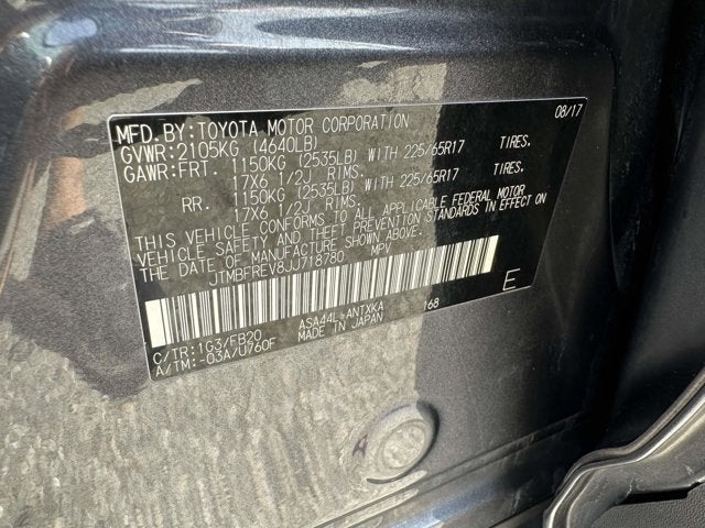 2018 Toyota RAV4 LE