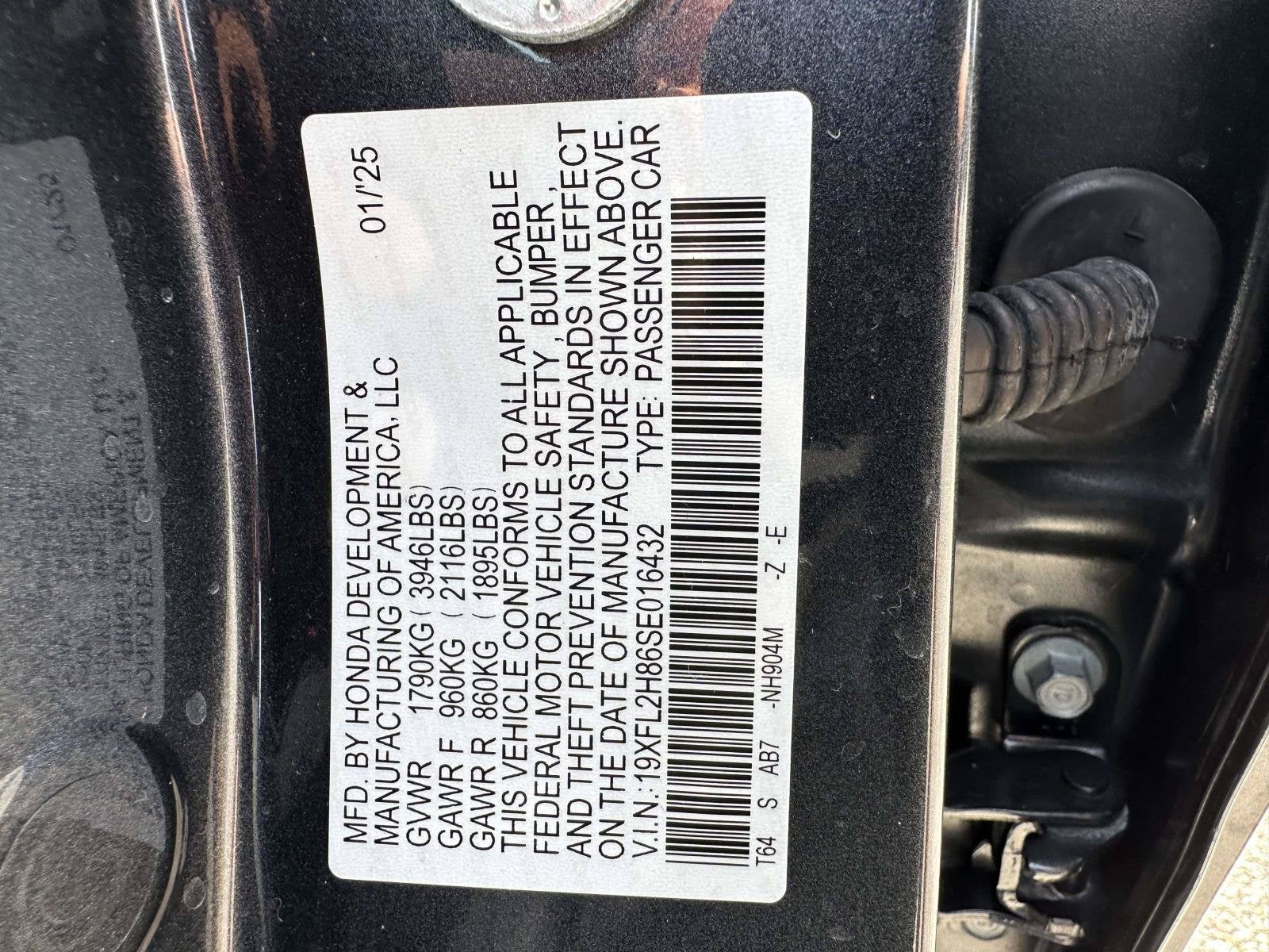 2025 Honda Civic Hatchback Sport