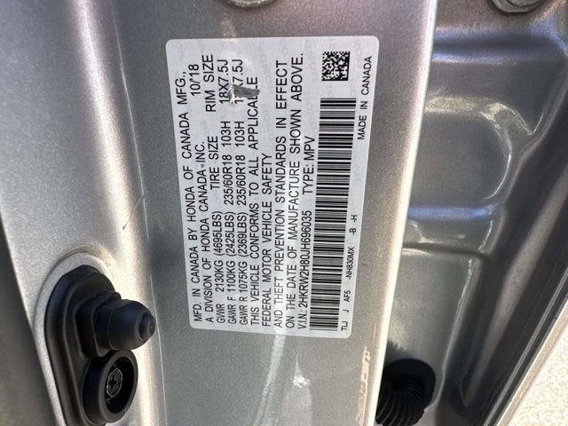 2018 Honda CR-V EX-L