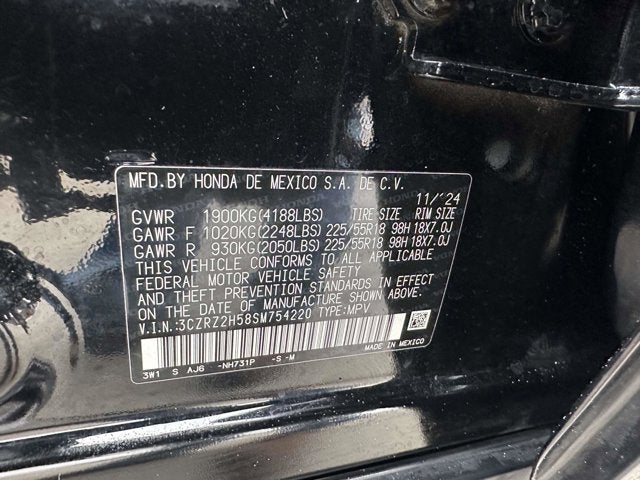 2025 Honda HR-V Sport