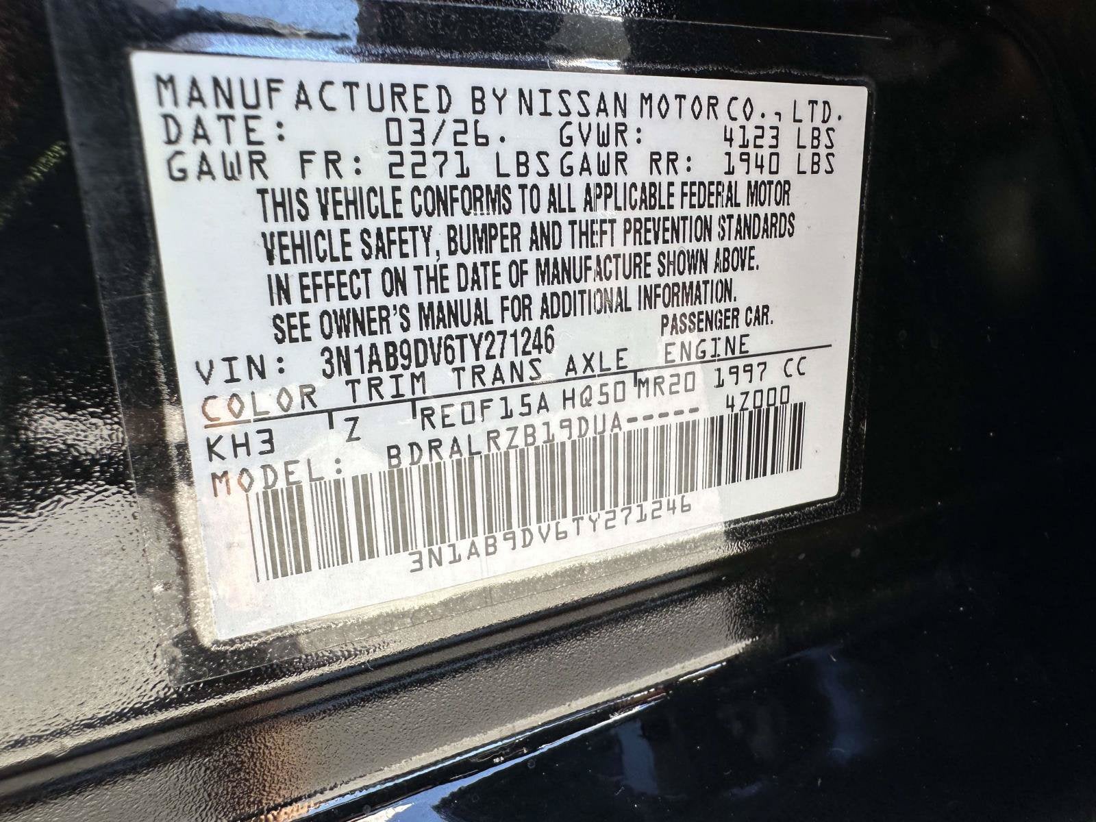 2026 Nissan Sentra SR
