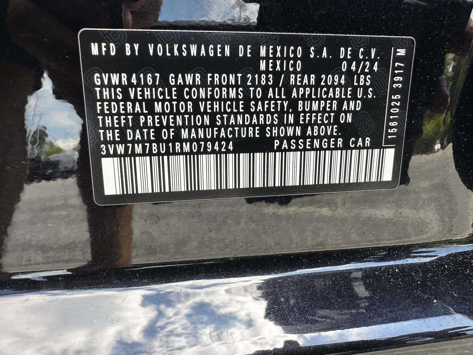2024 Volkswagen Jetta SE