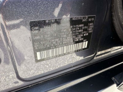2015 Subaru Outback 3.6R Limited