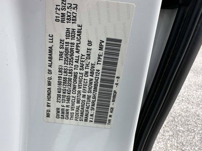 2021 Honda Odyssey EX-L