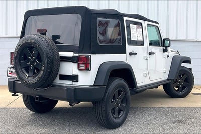 2016 Jeep Wrangler Black Bear