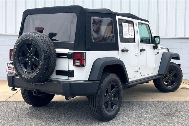 2016 Jeep Wrangler Black Bear