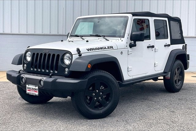 2016 Jeep Wrangler Black Bear