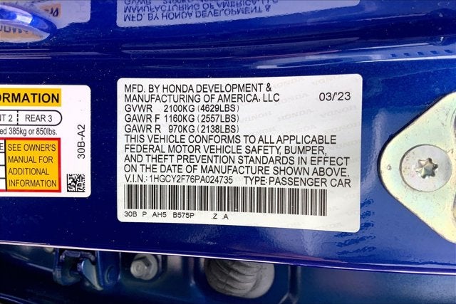 2023 Honda Accord Sport-L