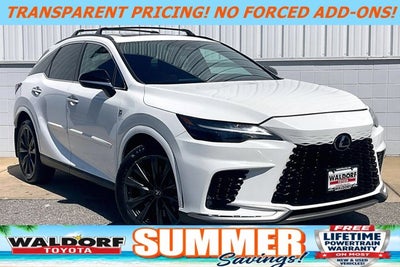 2023 Lexus RX RX 350 F SPORT Handling